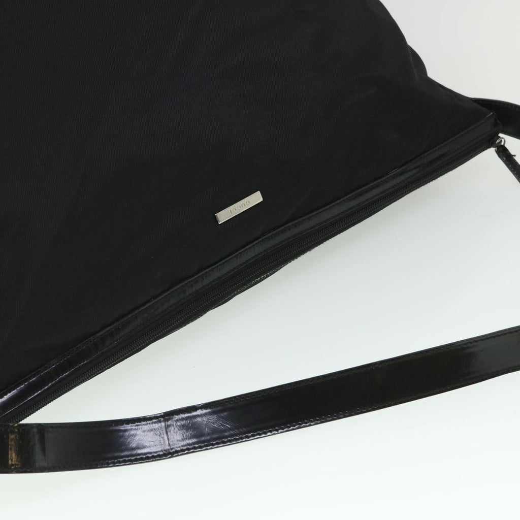 GUCCI Shoulder Bag Canvas Black 54547