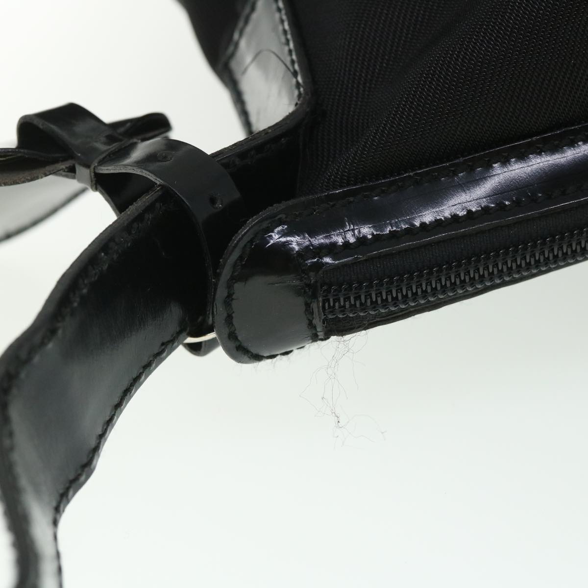 GUCCI Shoulder Bag Canvas Black 54547