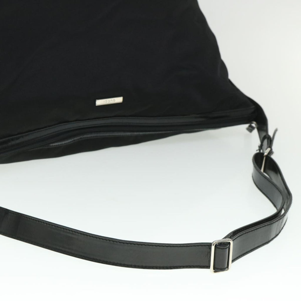 GUCCI Shoulder Bag Canvas Black 54547