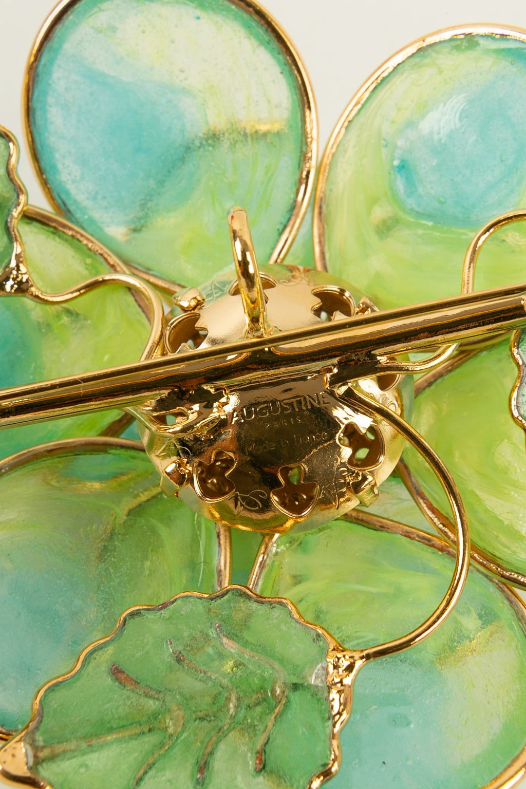 Broche / pendentif fleur Augustine