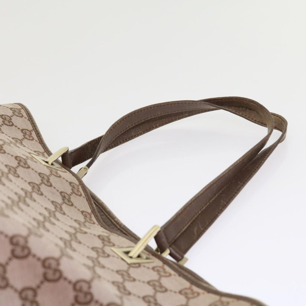 GUCCI GG Canvas Tote Bag Pink 002 1098 1705 54698