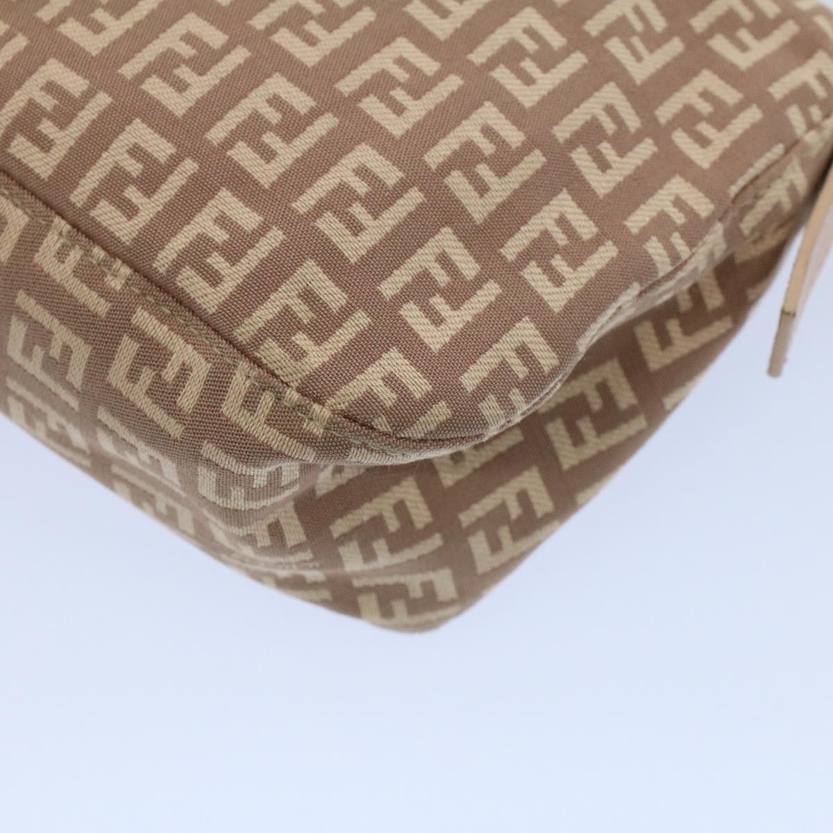 FENDI Zucchino Canvas Mamma bucket Hand Bag Beige 54705