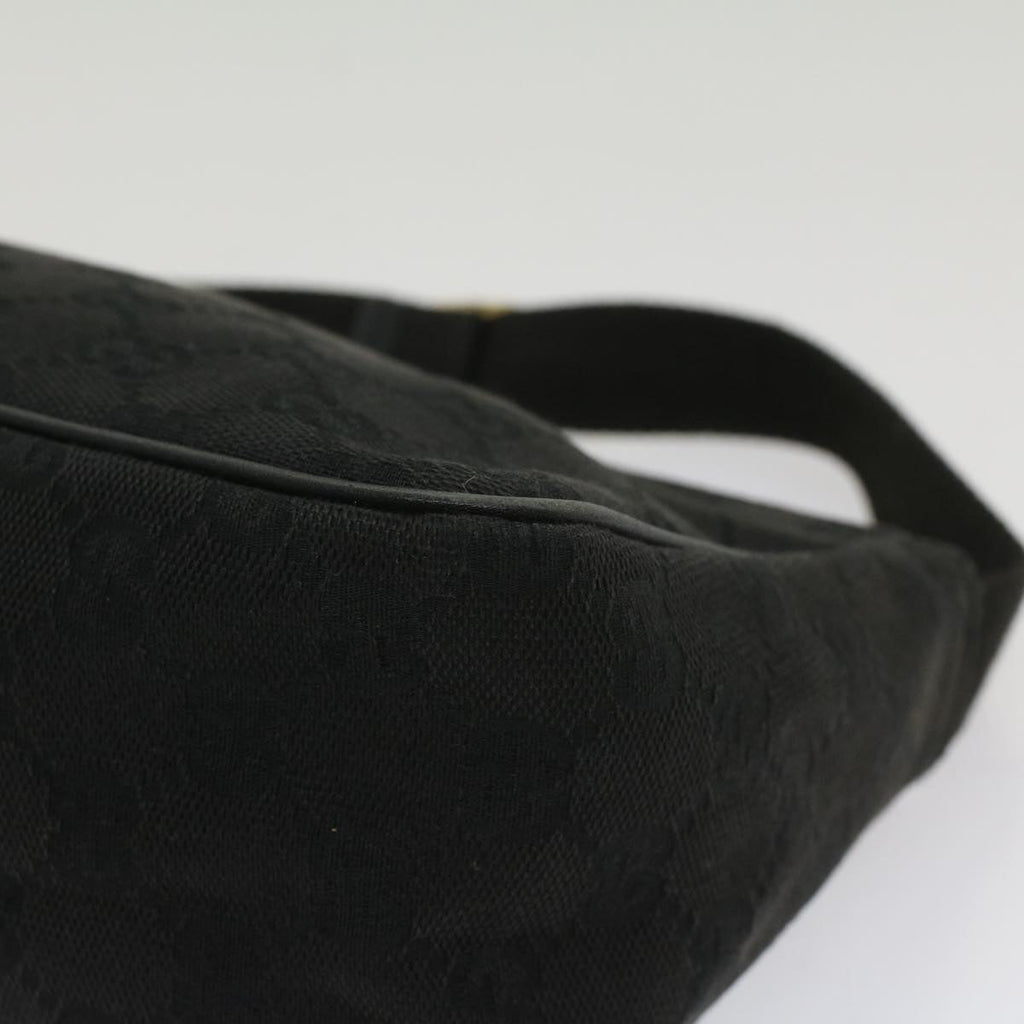 GUCCI GG Canvas Hand Bag Black 106644 54769