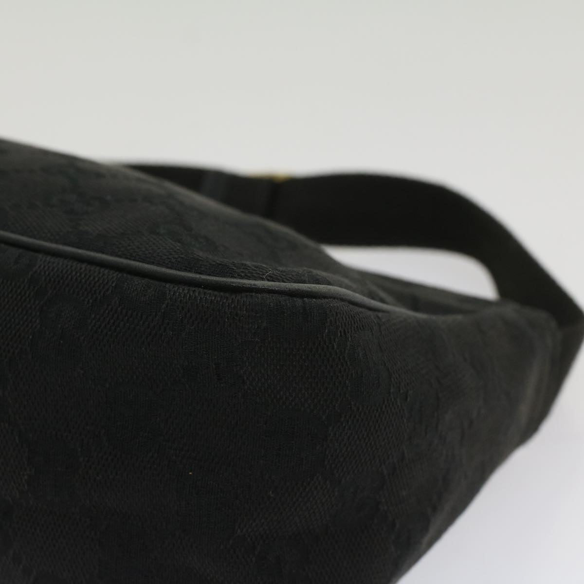 GUCCI GG Canvas Hand Bag Black 106644 54769