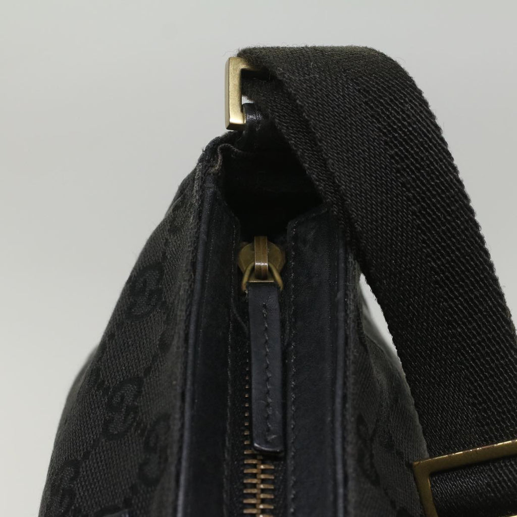 GUCCI GG Canvas Hand Bag Black 106644 54769