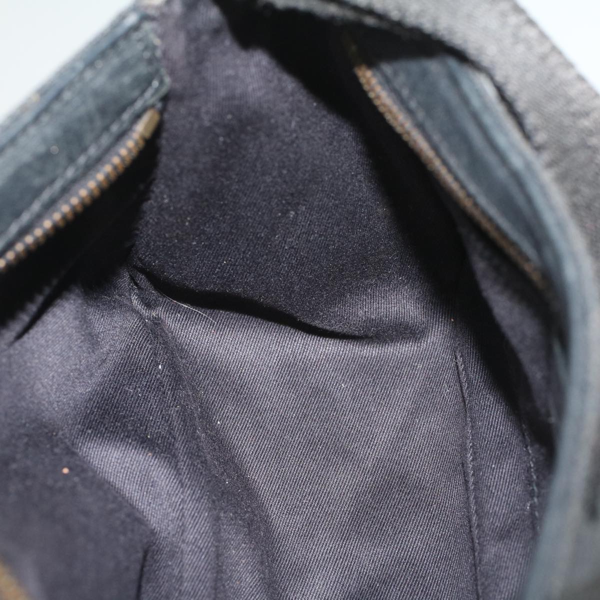 GUCCI GG Canvas Hand Bag Black 106644 54769