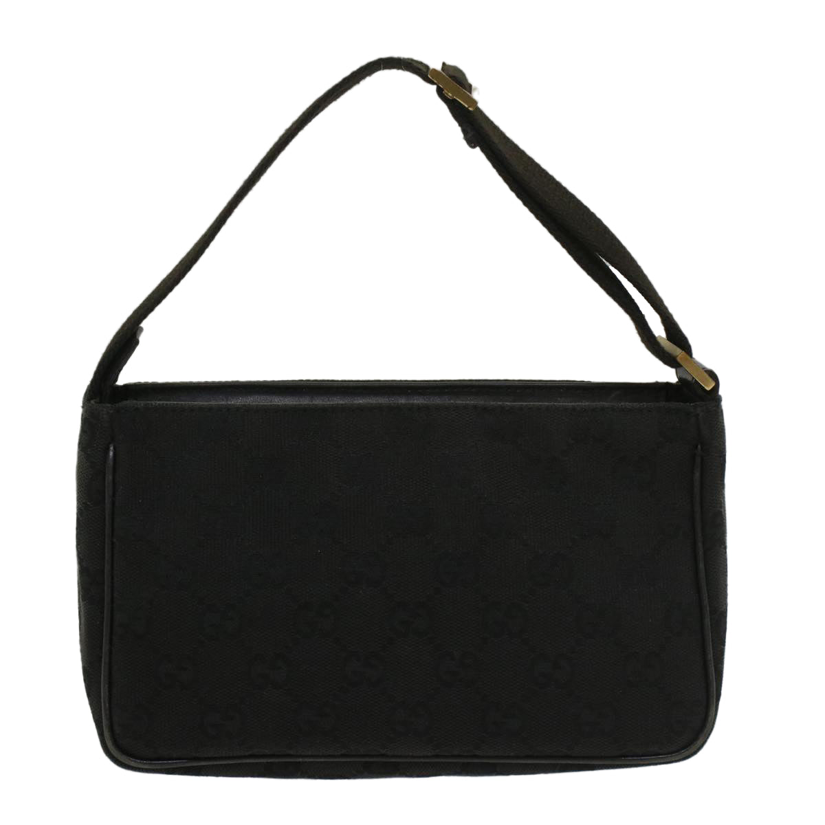 GUCCI GG Canvas Hand Bag Black 106644 54769