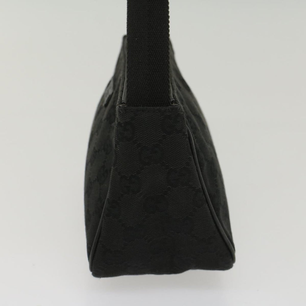 GUCCI GG Canvas Hand Bag Black 106644 54769