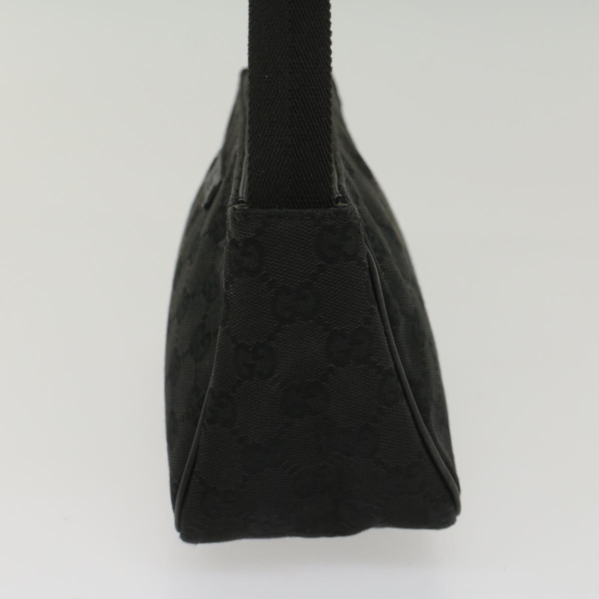 GUCCI GG Canvas Hand Bag Black 106644 54769