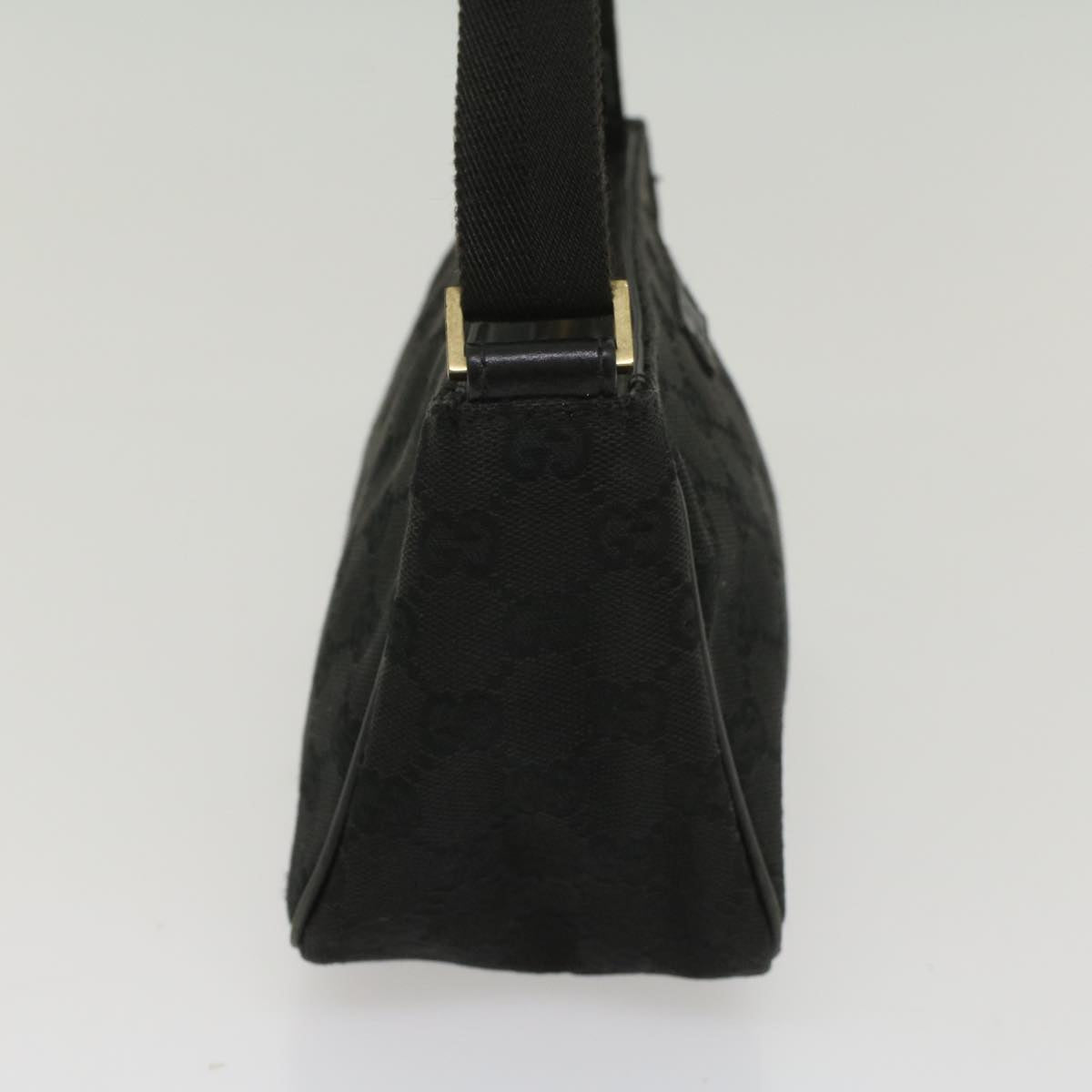 GUCCI GG Canvas Hand Bag Black 106644 54769
