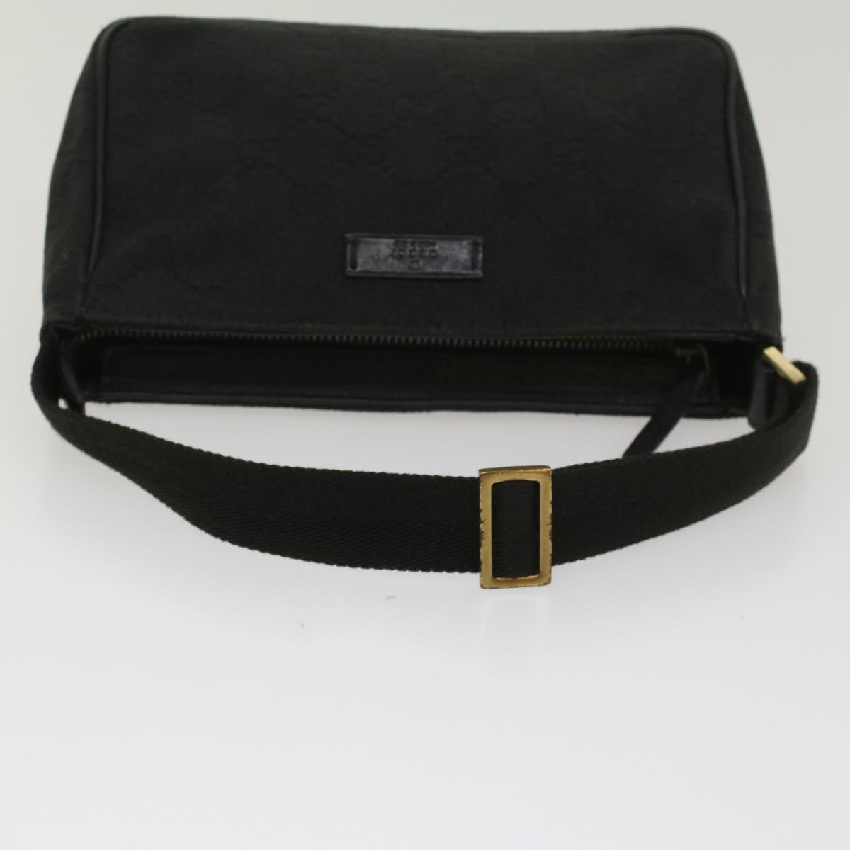GUCCI GG Canvas Hand Bag Black 106644 54769