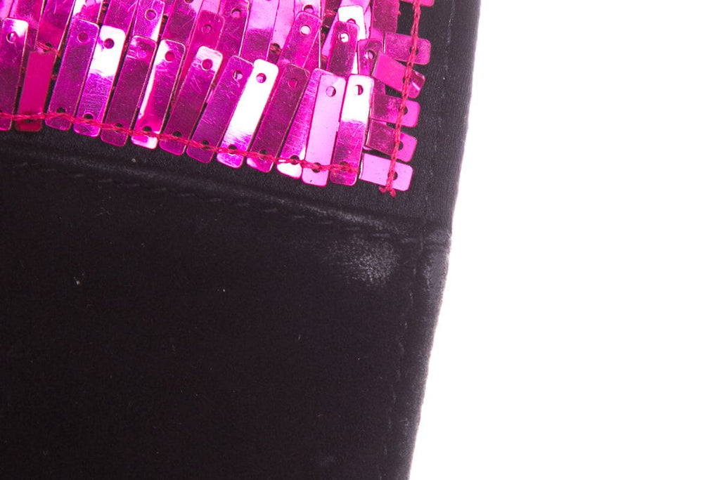 Saint Laurent KATE Pink Sequin Cross-Body