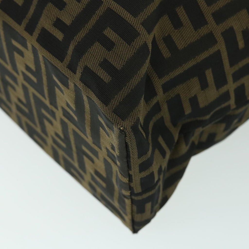 FENDI Zucca Canvas Tote Bag Brown 54796