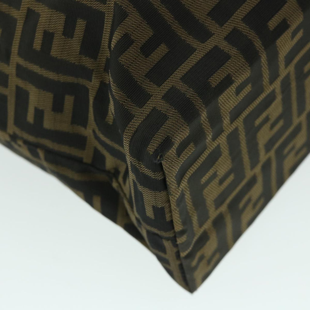 FENDI Zucca Canvas Tote Bag Brown 54796