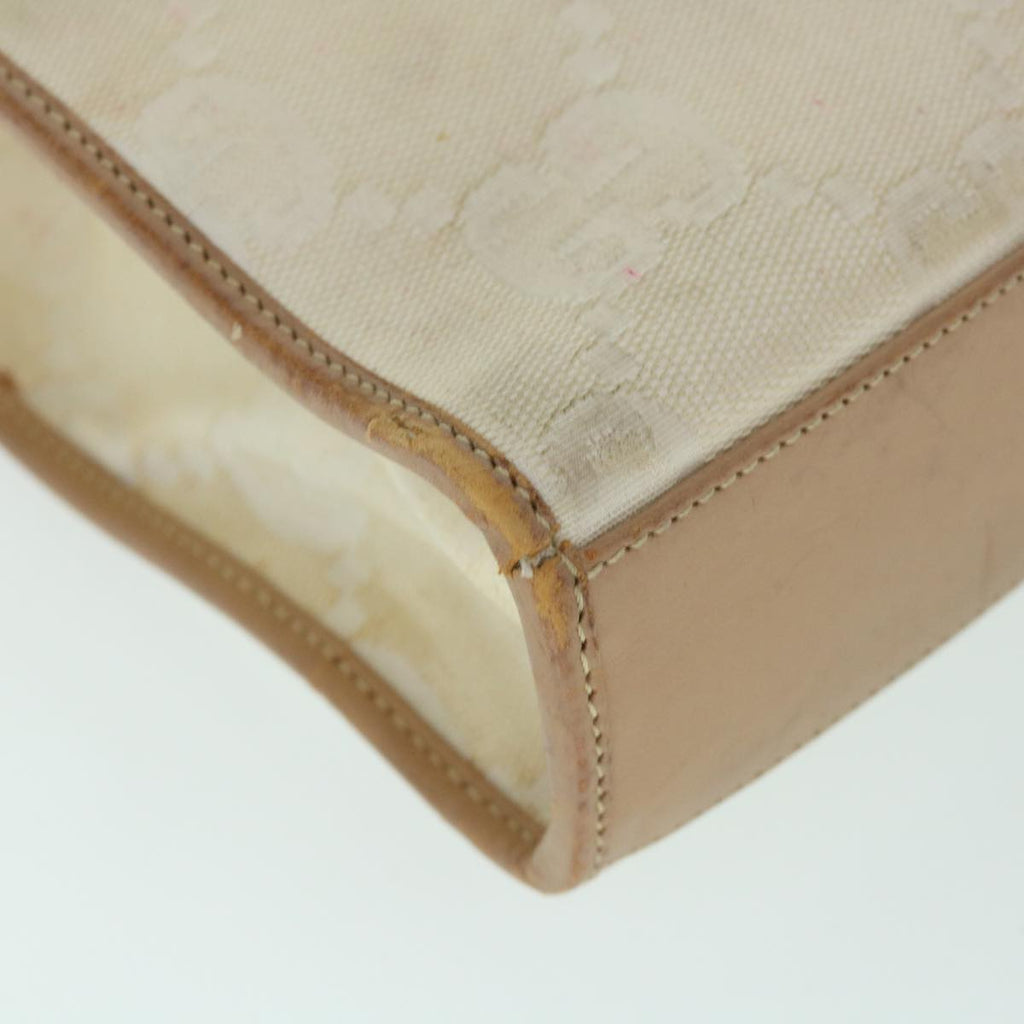 GUCCI GG Canvas Jackie Hand Bag Beige Brown 54800