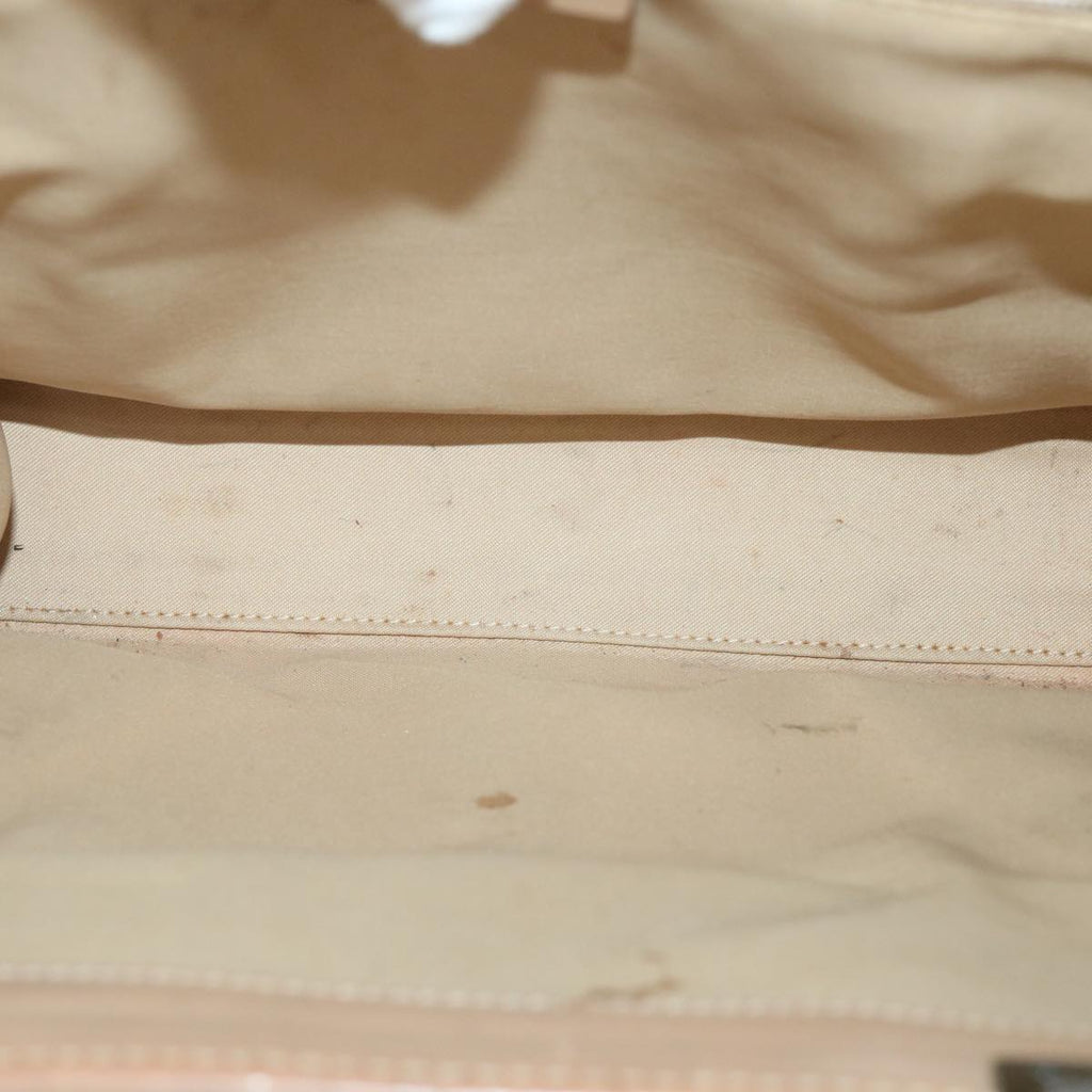 GUCCI GG Canvas Jackie Hand Bag Beige Brown 54800