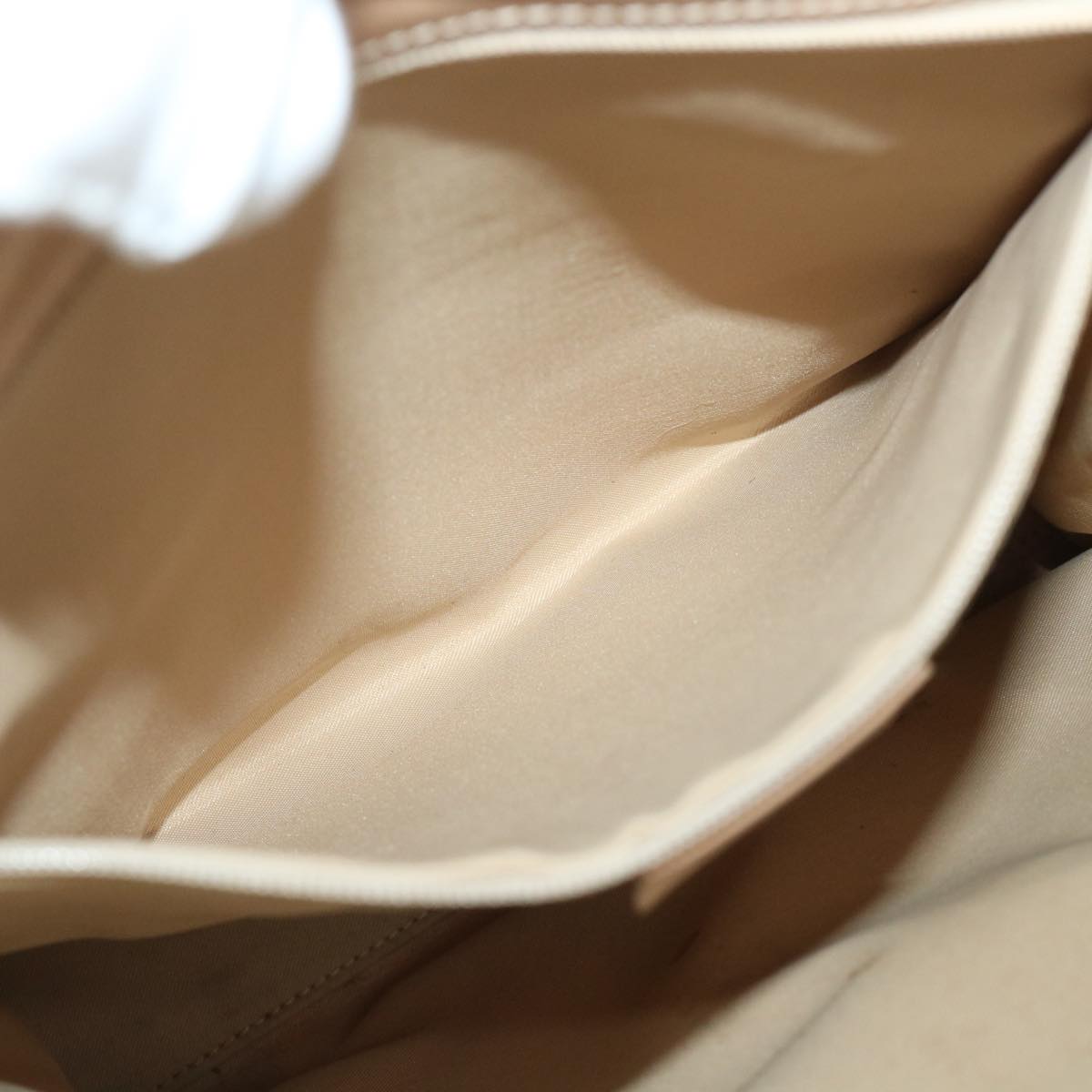 GUCCI GG Canvas Jackie Hand Bag Beige Brown 54800