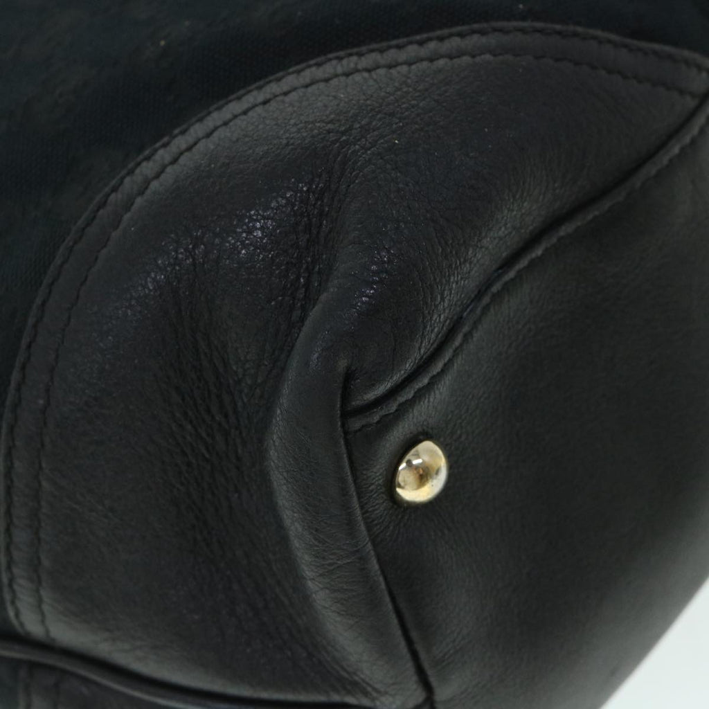 GUCCI GG Canvas Tote Bag Black 169945 54808