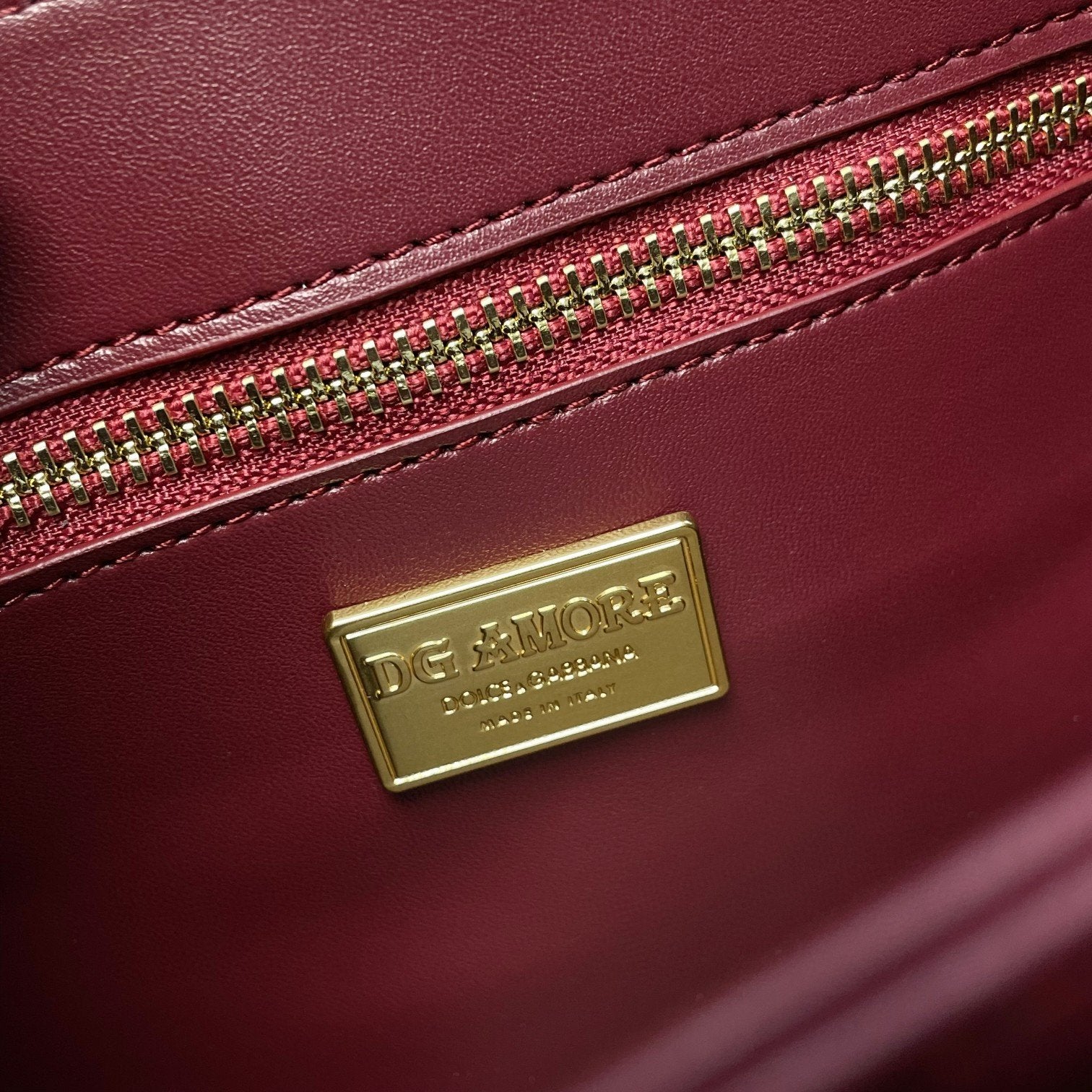 GLAMI GLAMI Girls Bag In Quilted Nappa Burgundy For Women 10.6in/27cm GLAMI