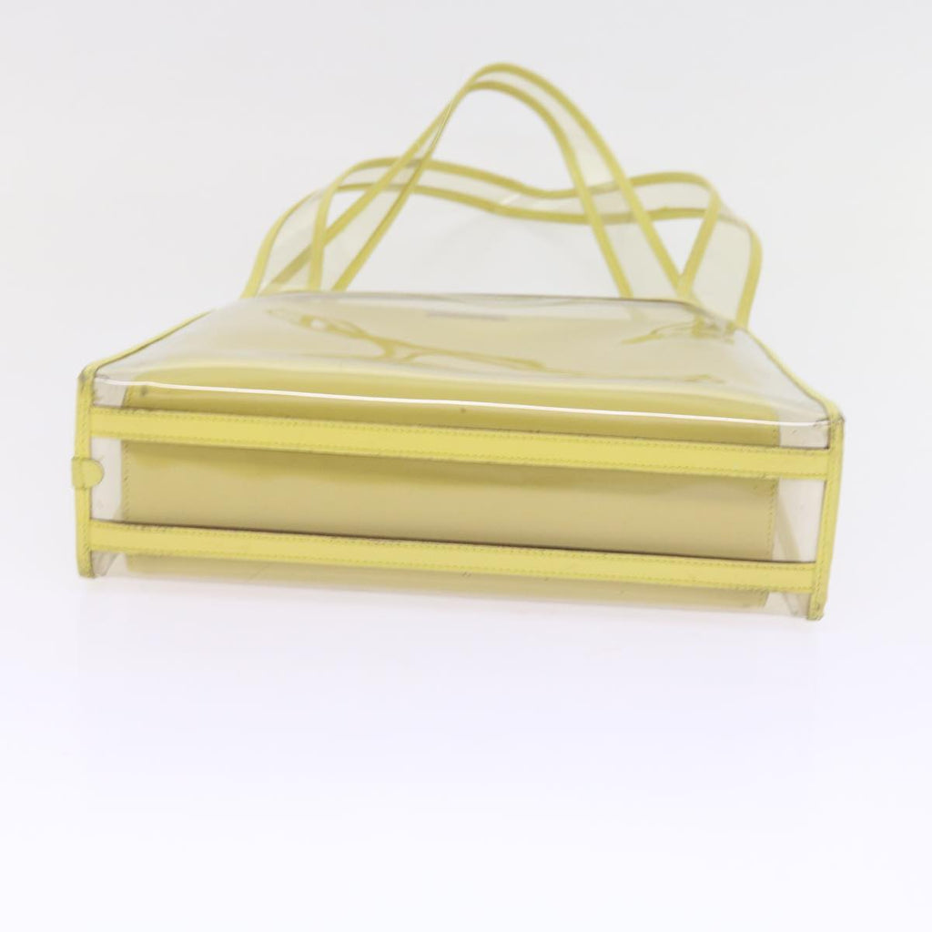 GUCCI Shoulder Bag Vinyl Yellow 001.2058.1773.5 54968