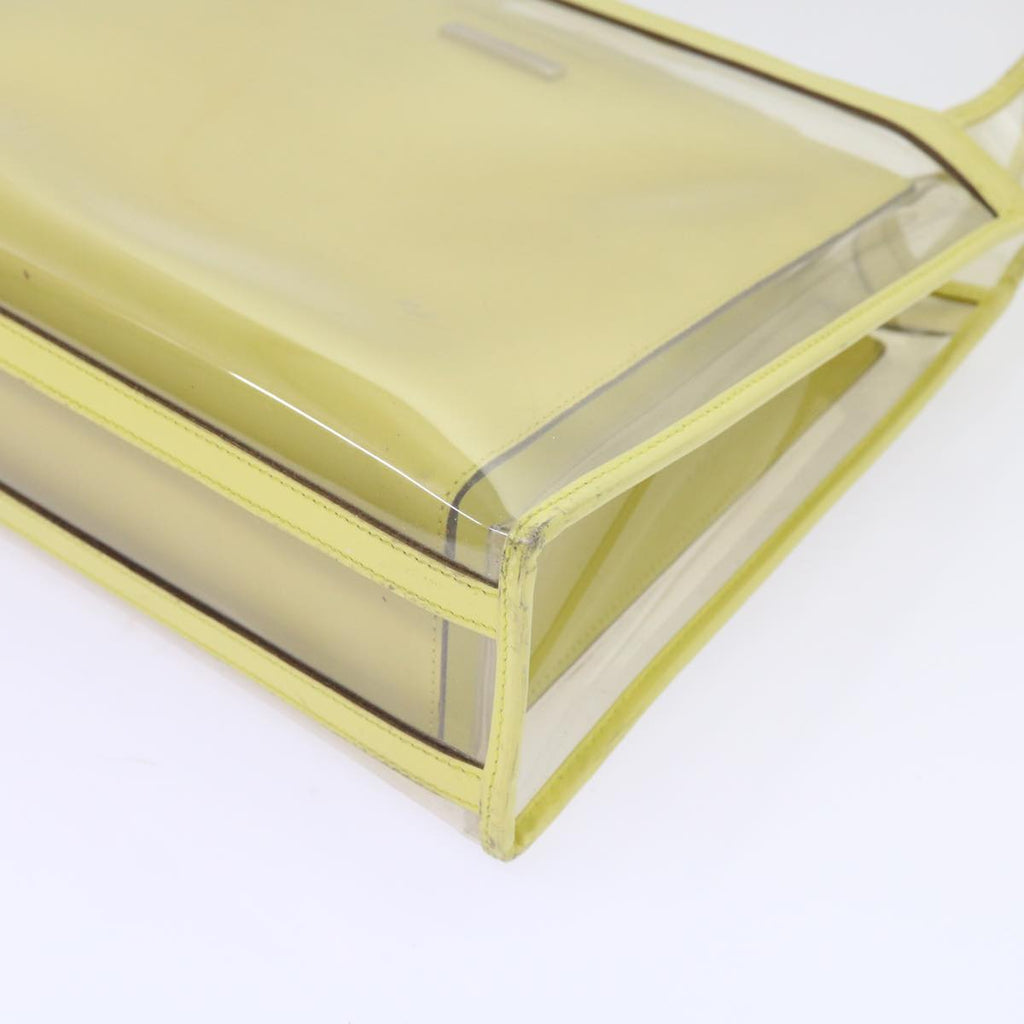GUCCI Shoulder Bag Vinyl Yellow 001.2058.1773.5 54968