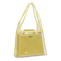 GUCCI Shoulder Bag Vinyl Yellow 001.2058.1773.5 54968