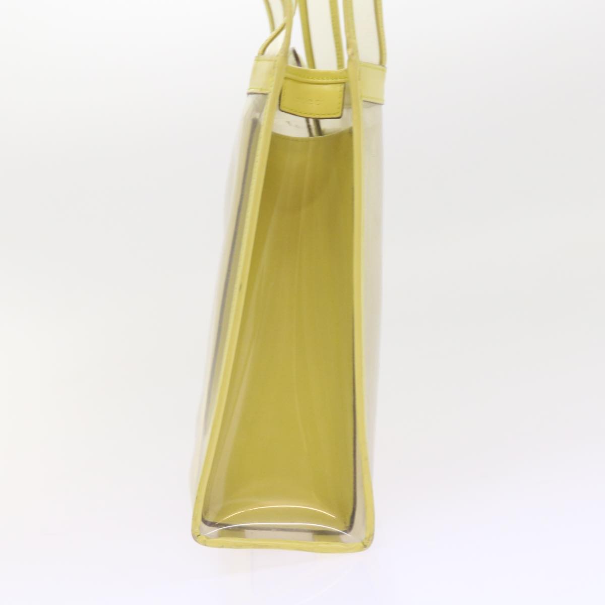 GUCCI Shoulder Bag Vinyl Yellow 001.2058.1773.5 54968