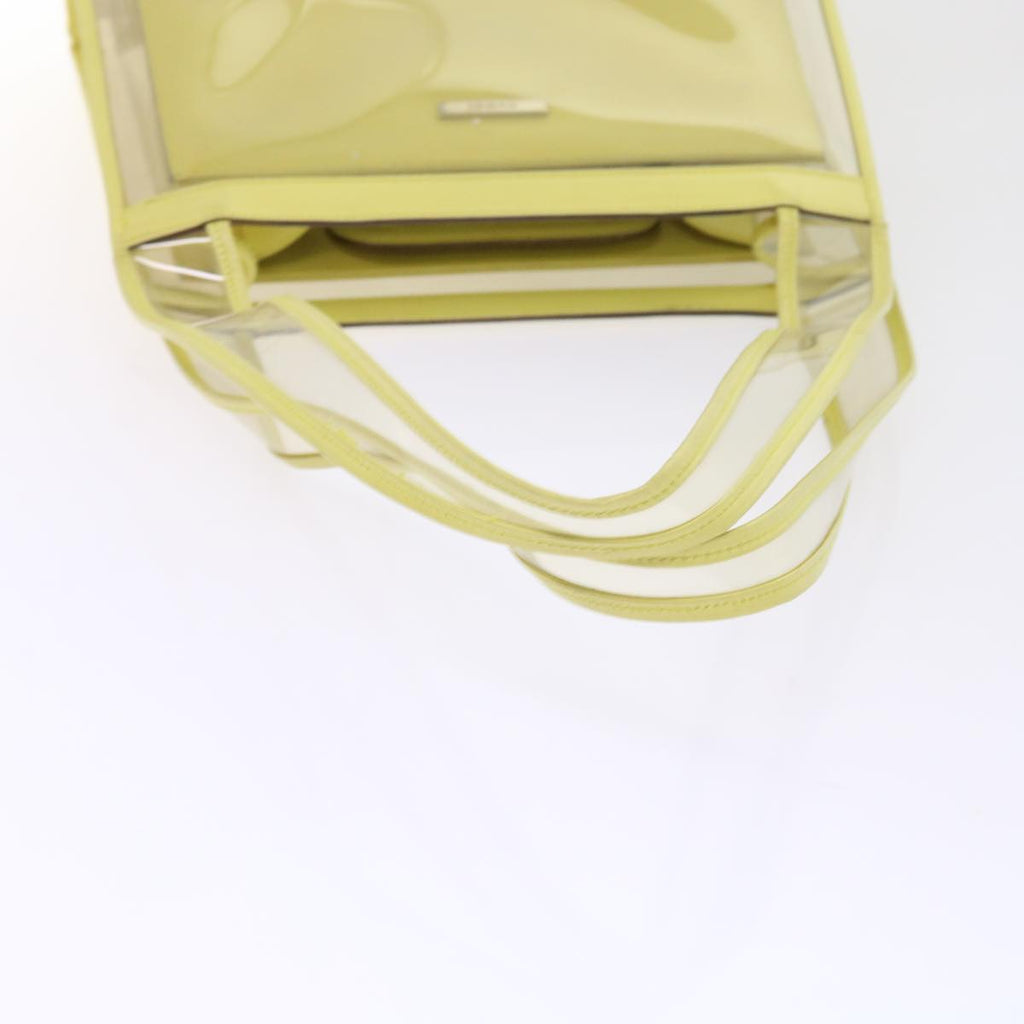 GUCCI Shoulder Bag Vinyl Yellow 001.2058.1773.5 54968