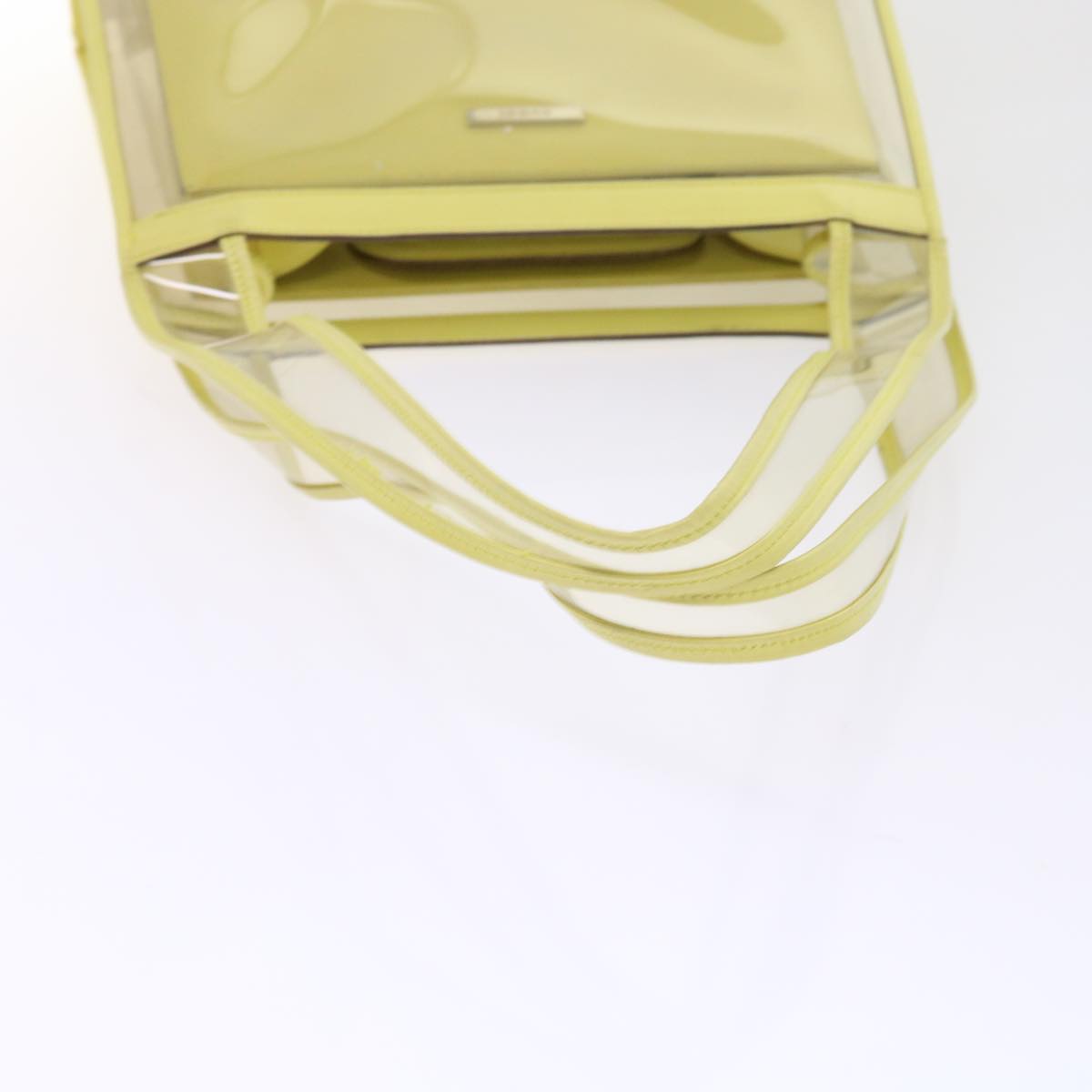 GUCCI Shoulder Bag Vinyl Yellow 001.2058.1773.5 54968