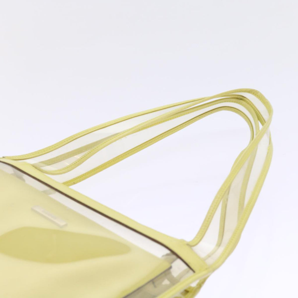 GUCCI Shoulder Bag Vinyl Yellow 001.2058.1773.5 54968