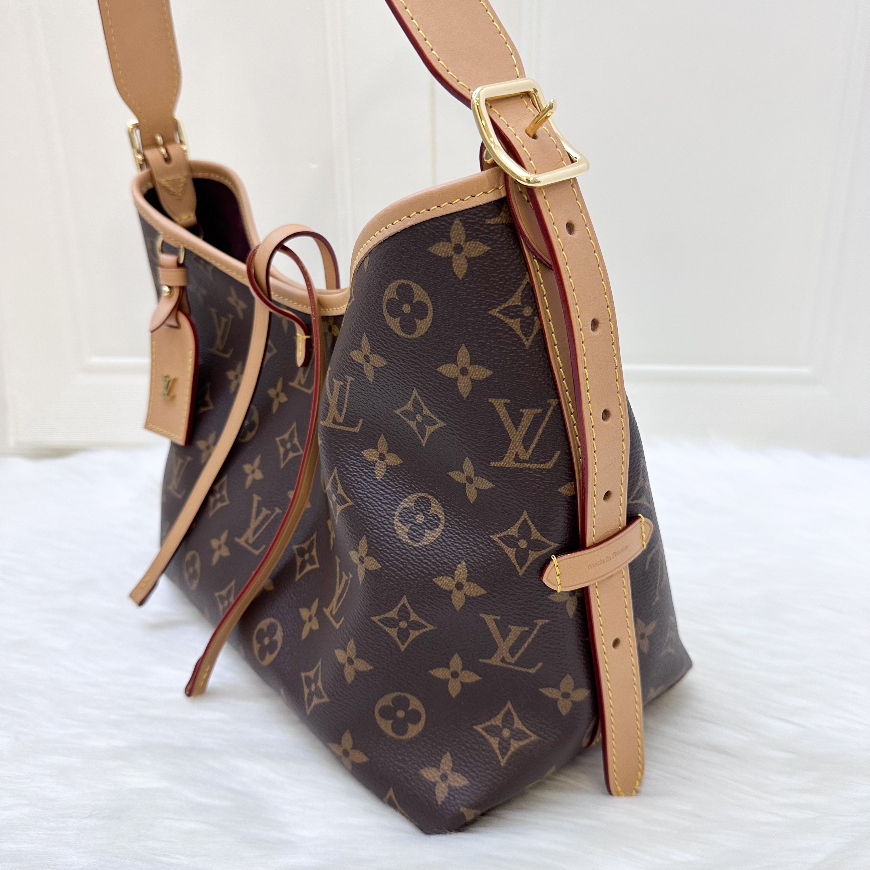 LV Carryall PM in Monogram Canvas and GHW