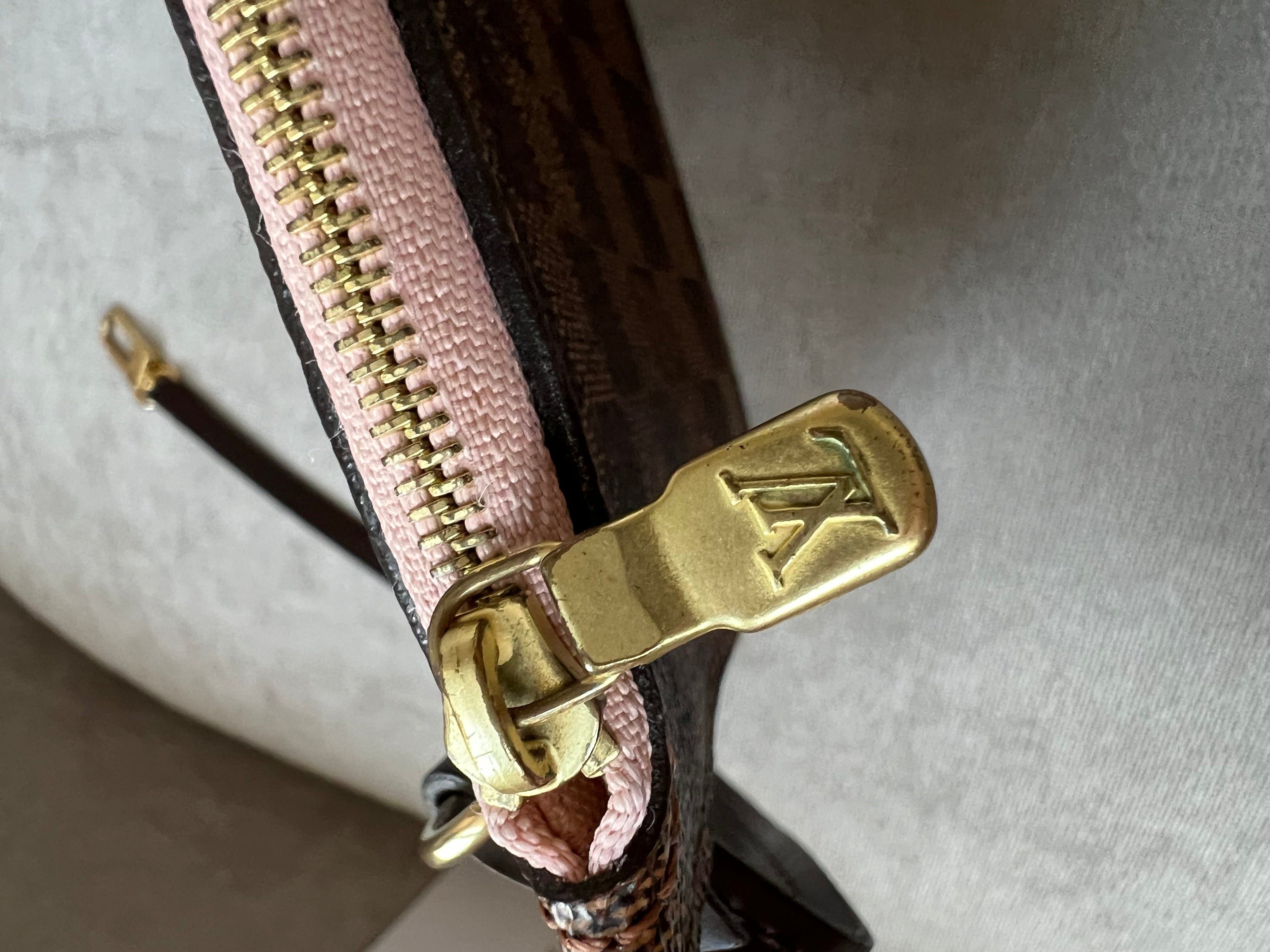 Louis Vuitton Pouch (from Neverfull MM) in Damier Ebene