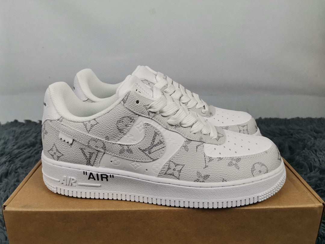 Ã‚Â GLAMI ForGLAMI 1 Low x Louis Vuitton Virgil Abloh ‘White Grey’ For MenÃ‚Â 