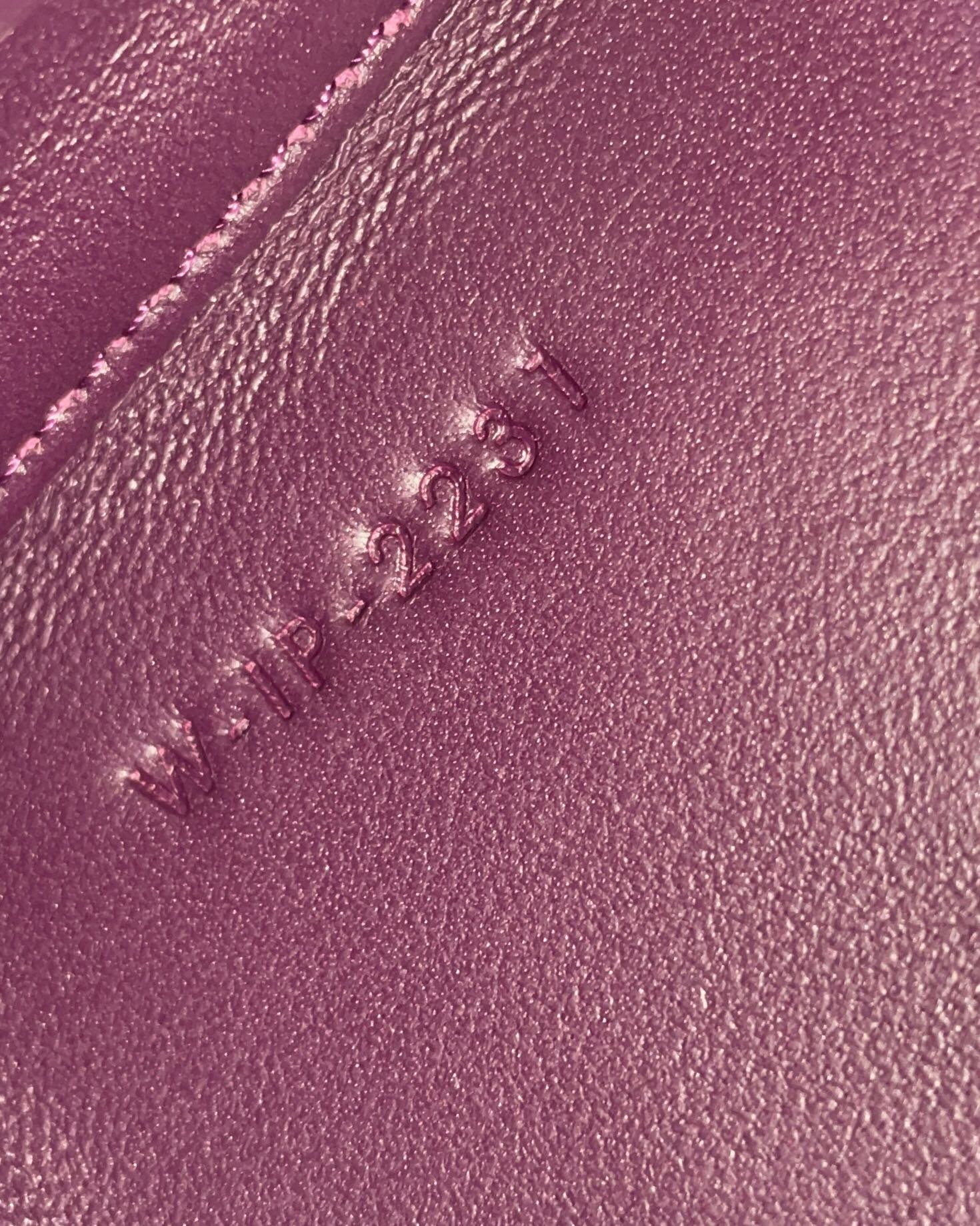 GLAMI Triomphe MinauGLAMIere In Lizard Violet For Women 4in/10cm