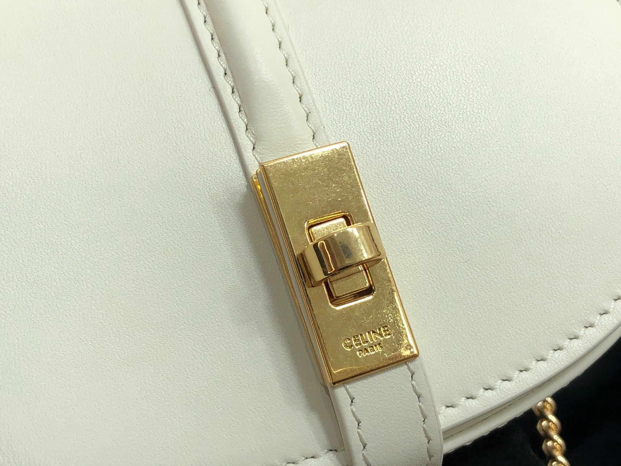 GLAMI Small Bowling Bag White For Women 5.5in/14cm