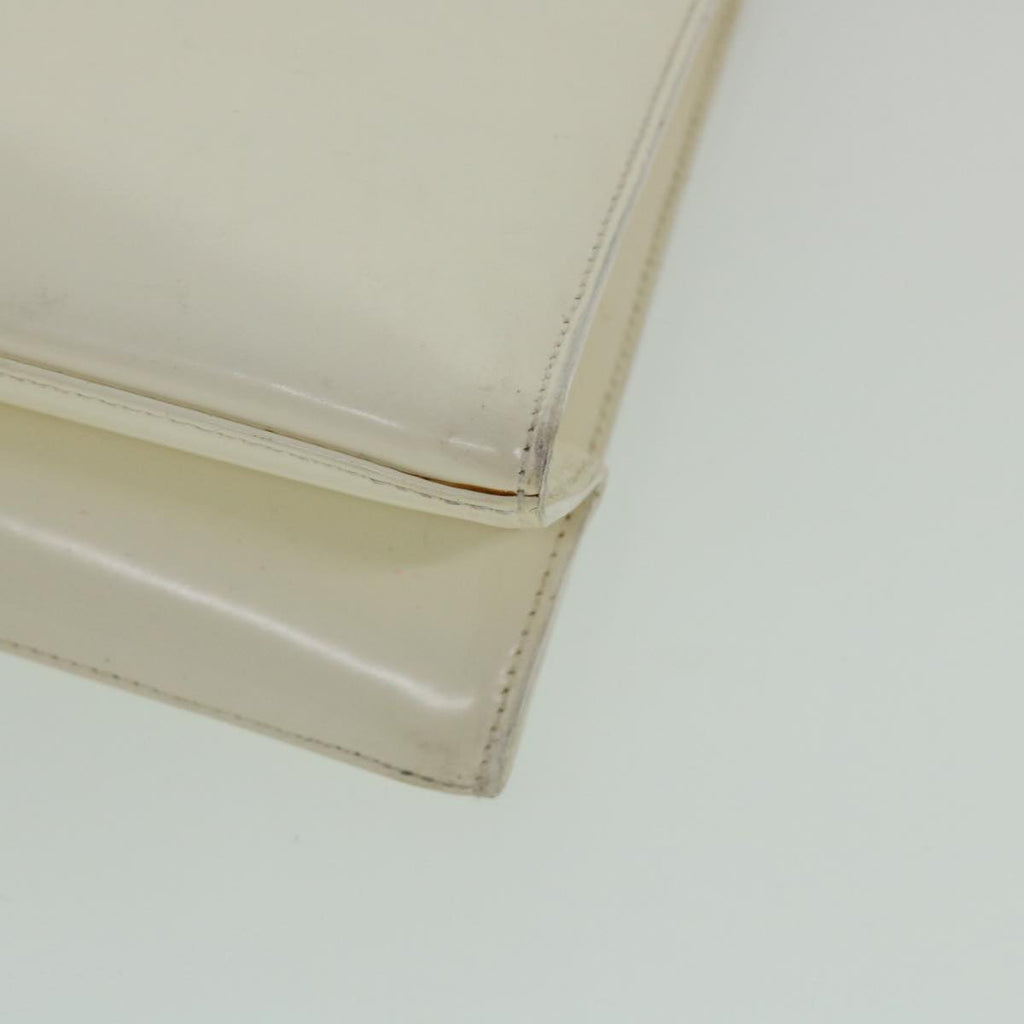 GUCCI Shoulder Bag Patent leather White 001 3034 55032
