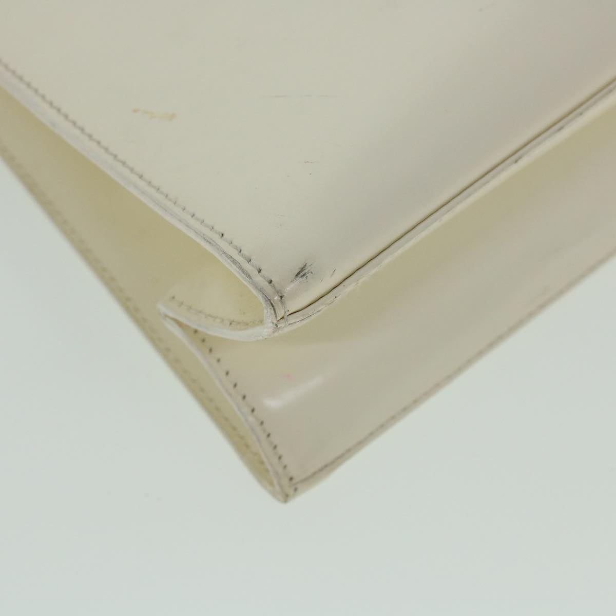GUCCI Shoulder Bag Patent leather White 001 3034 55032