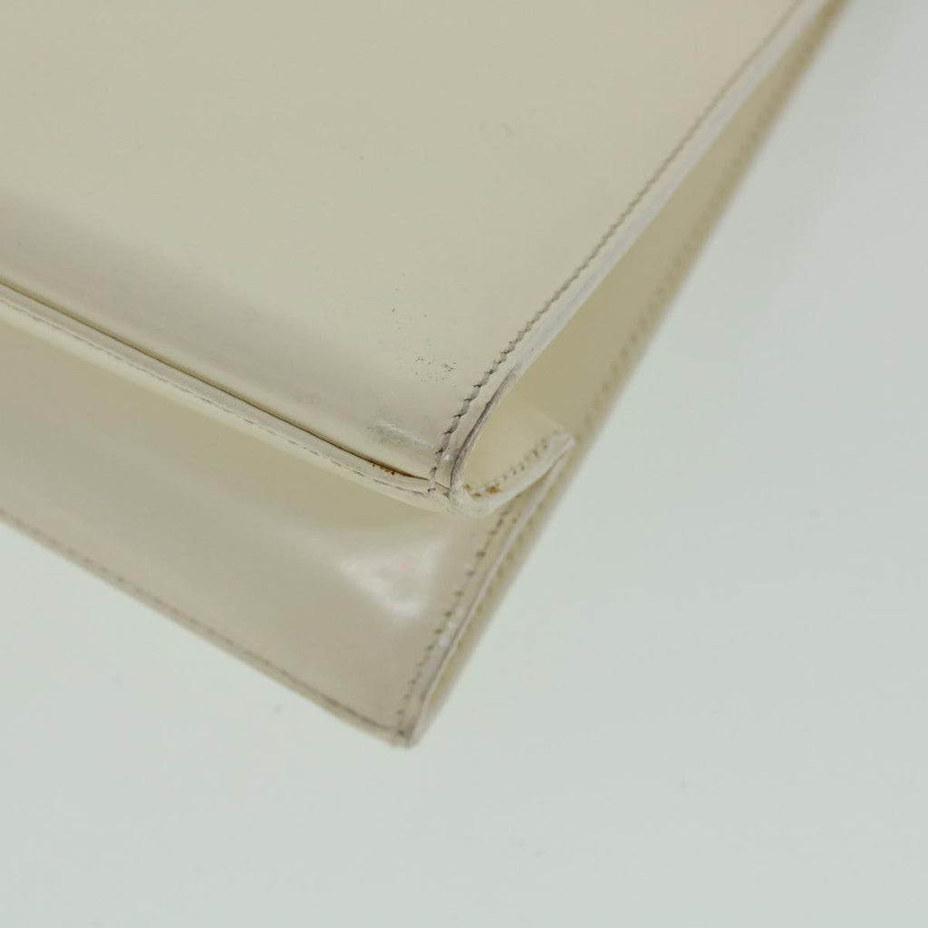 GUCCI Shoulder Bag Patent leather White 001 3034 55032