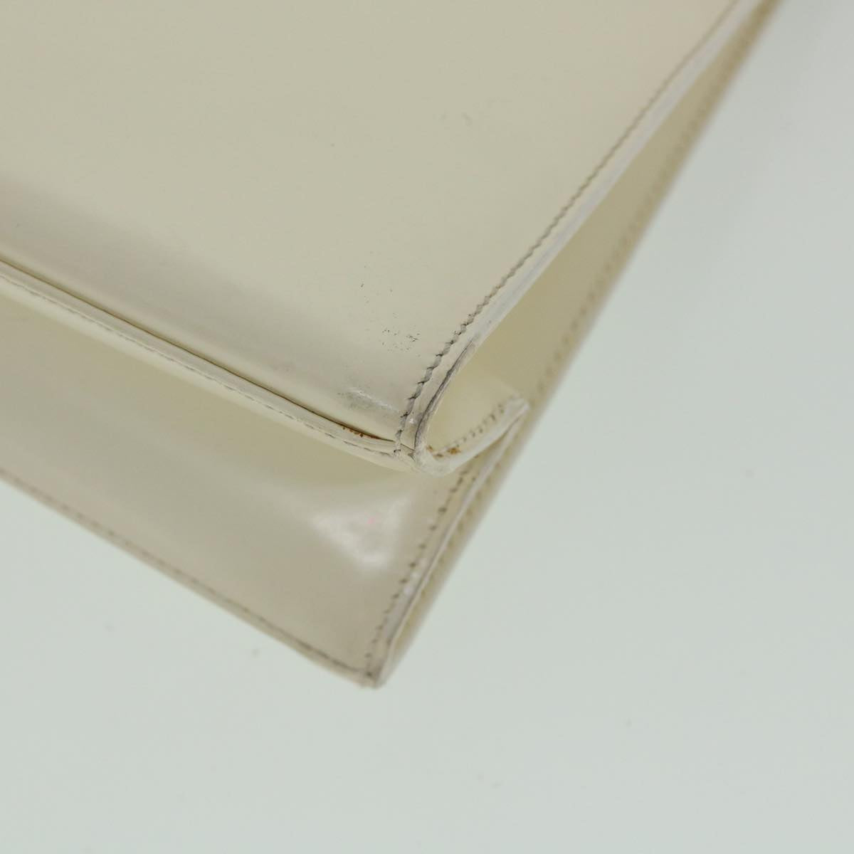 GUCCI Shoulder Bag Patent leather White 001 3034 55032