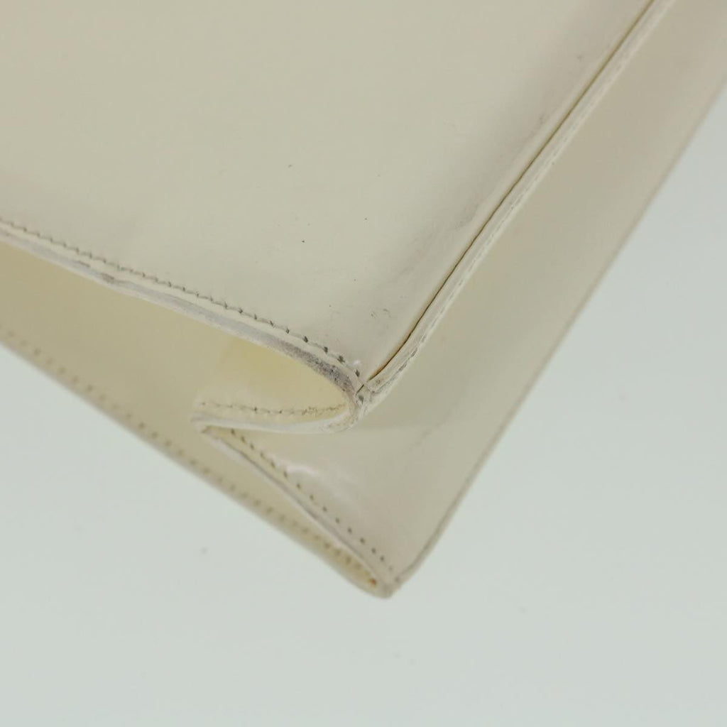 GUCCI Shoulder Bag Patent leather White 001 3034 55032