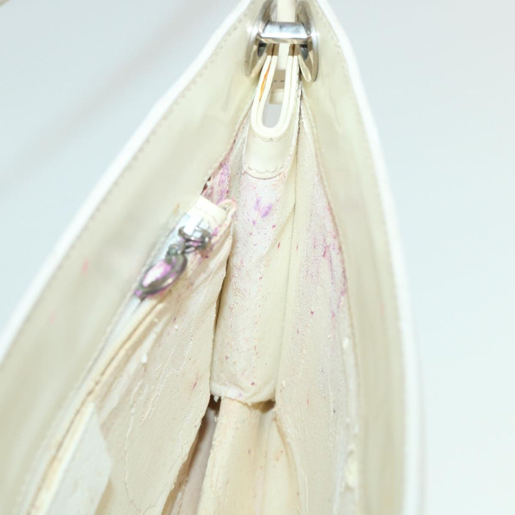 GUCCI Shoulder Bag Patent leather White 001 3034 55032