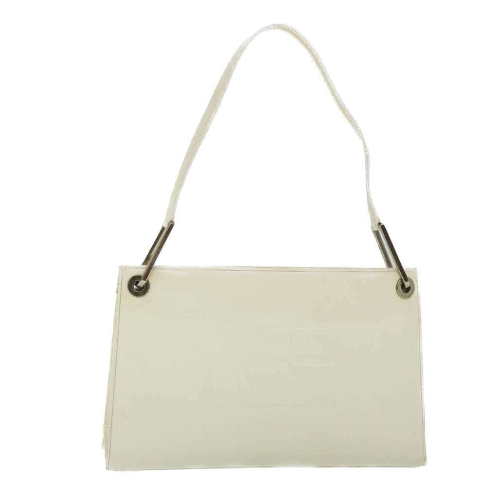GUCCI Shoulder Bag Patent leather White 001 3034 55032