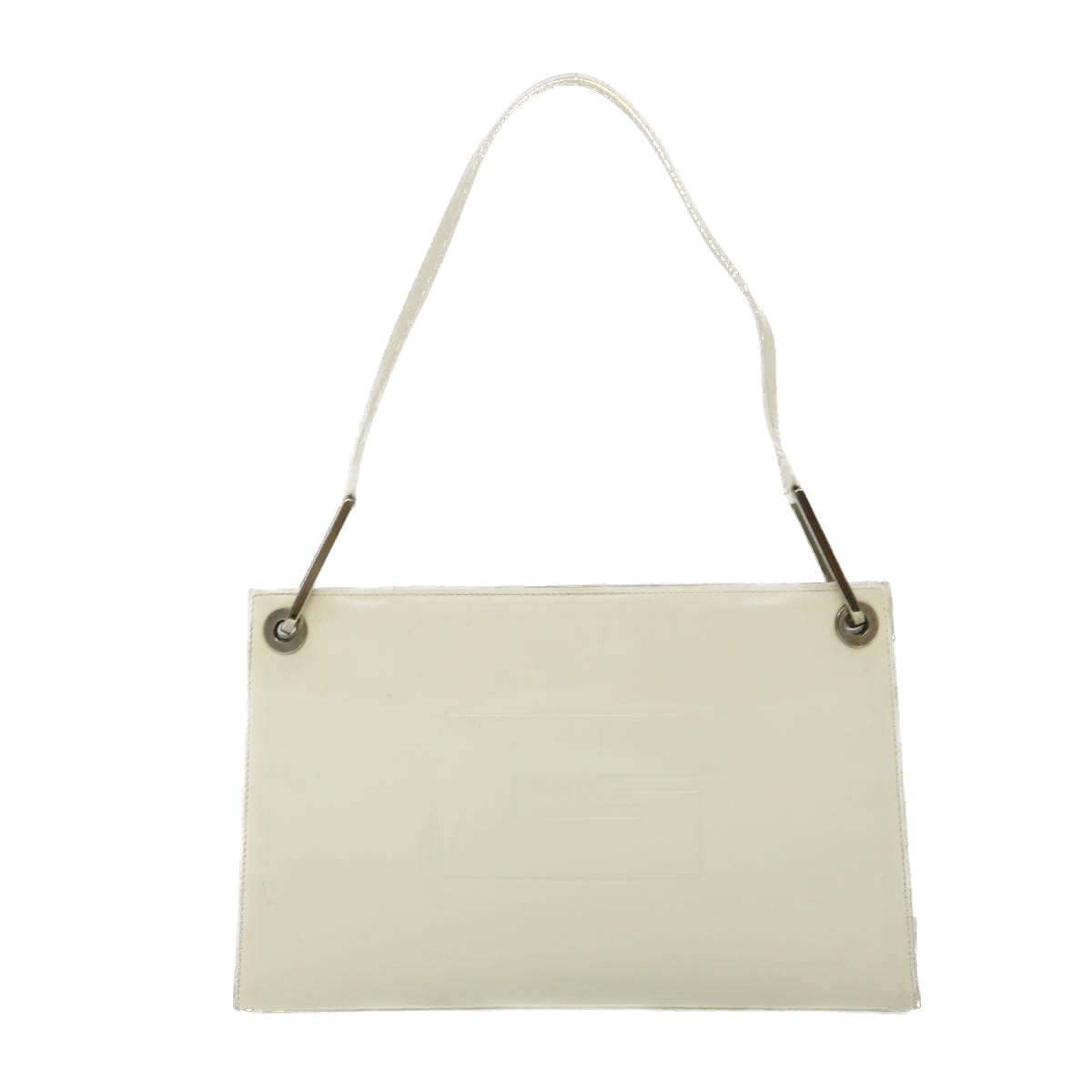 GUCCI Shoulder Bag Patent leather White 001 3034 55032