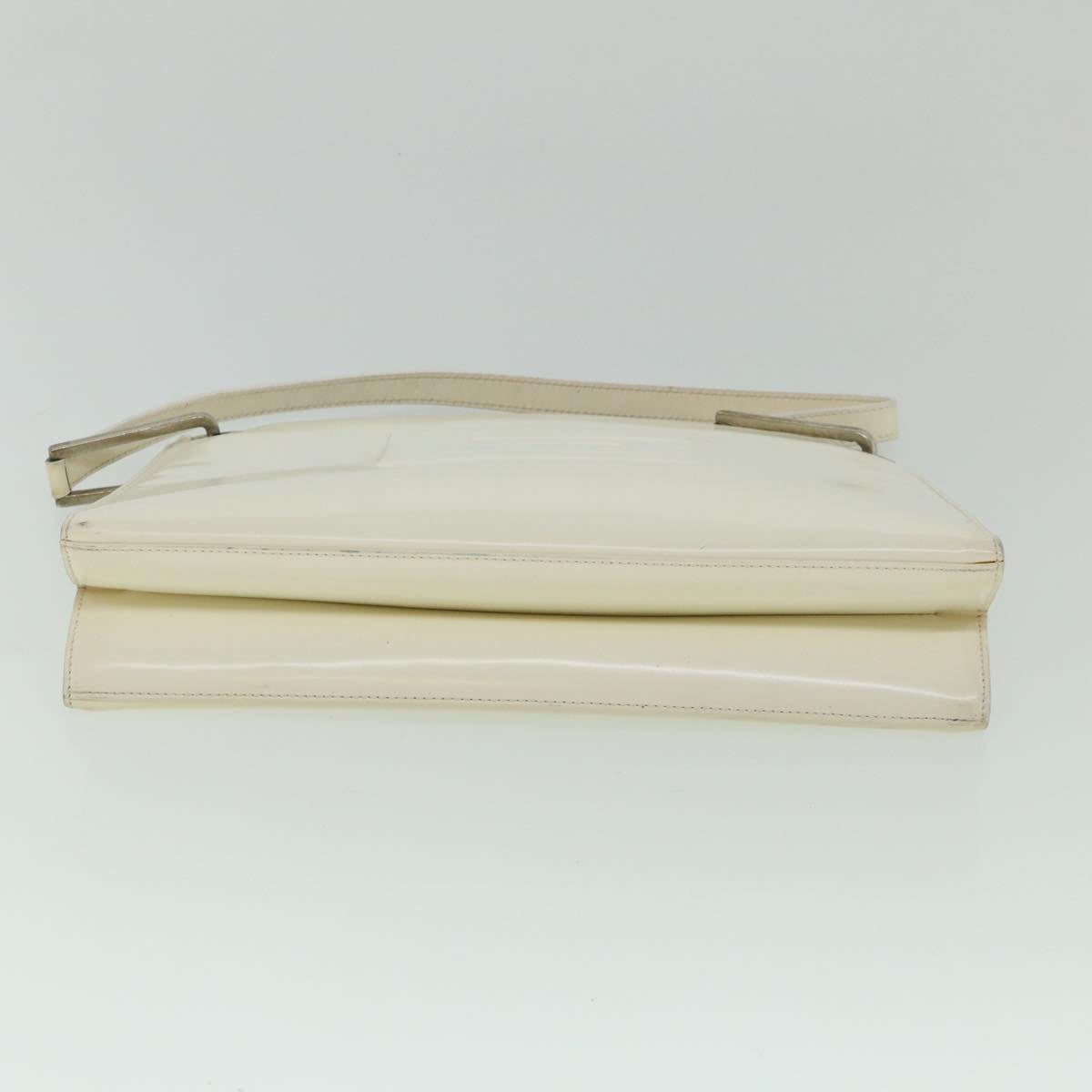 GUCCI Shoulder Bag Patent leather White 001 3034 55032