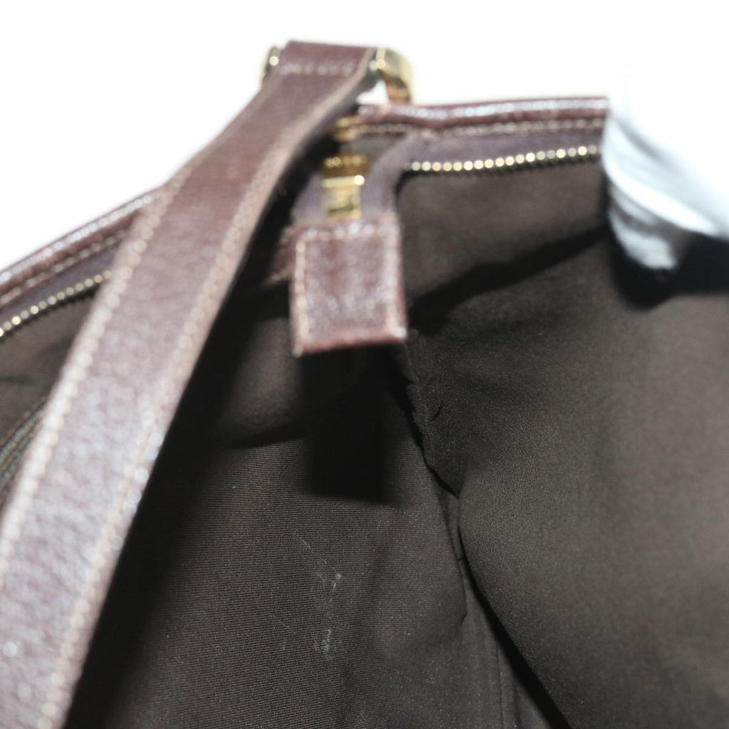 GUCCI GG Canvas Shoulder Bag Beige 131326 55079
