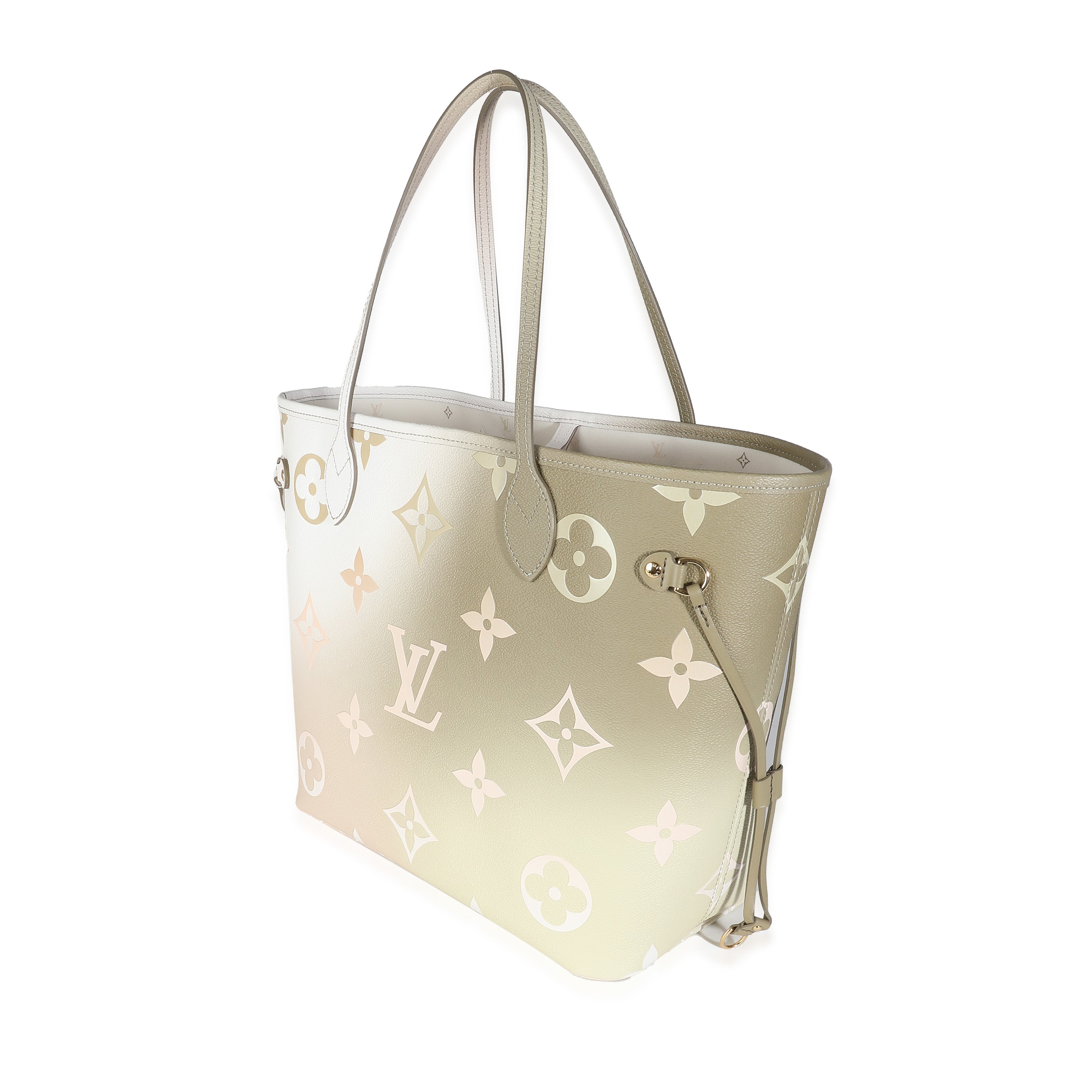 Louis Vuitton Sunset Kaki Monogram Giant Spring In The City Neverfull MM