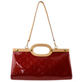 Louis Vuitton 2007 Red Monogram Vernis Roxbury Drive Handbag M91987