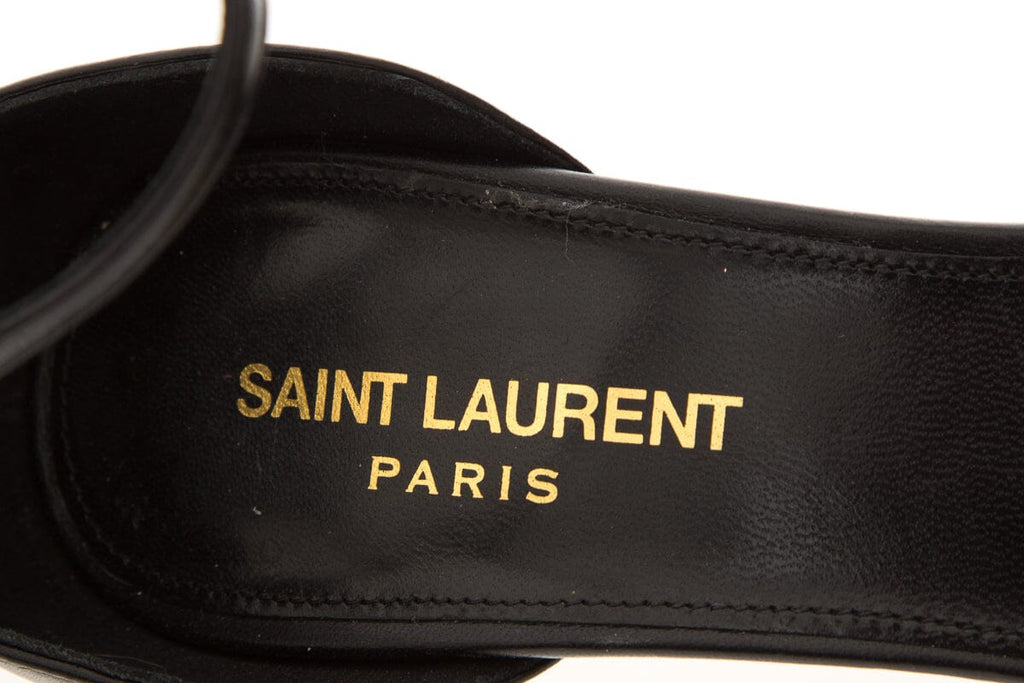 Yves Saint Laurent Black Opyum Heels SZ 36.5