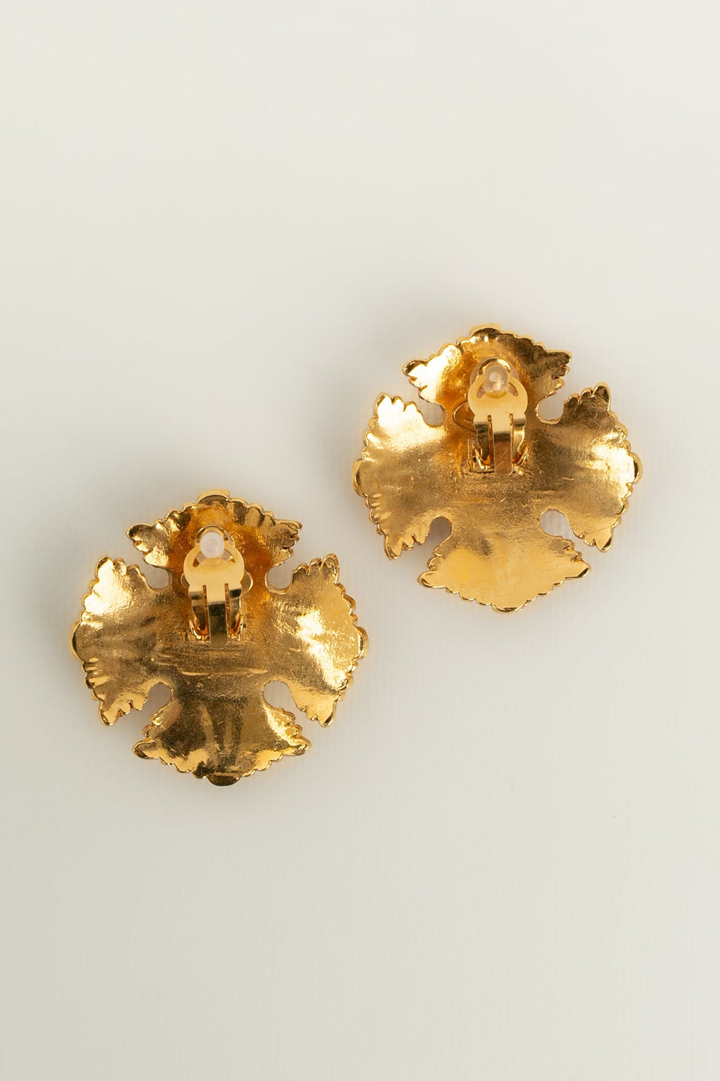 Boucles d'oreilles dorÃƒÆ’Ã‚Â©es Chanel