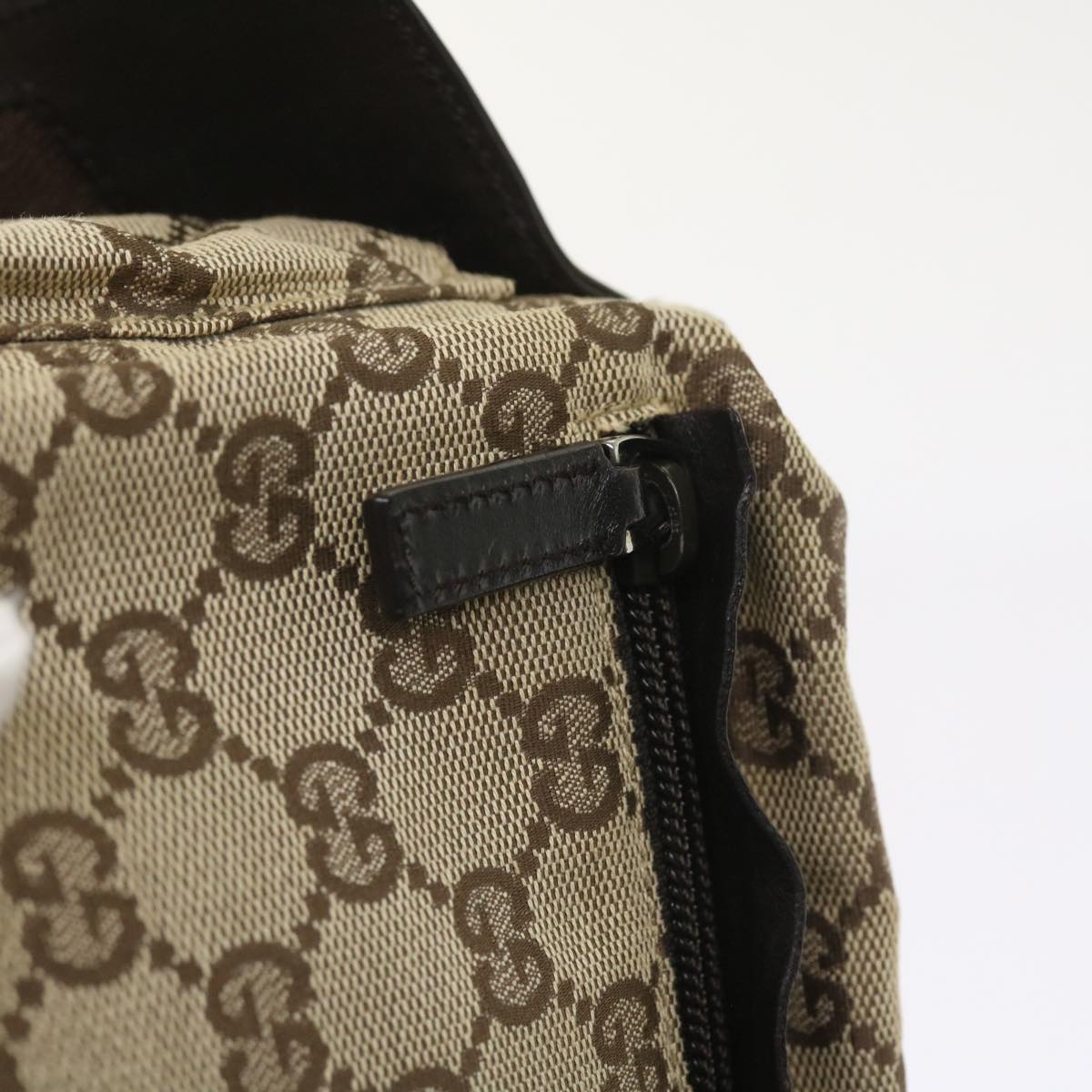 GUCCI GG Canvas Waist bag Beige 28566 55333